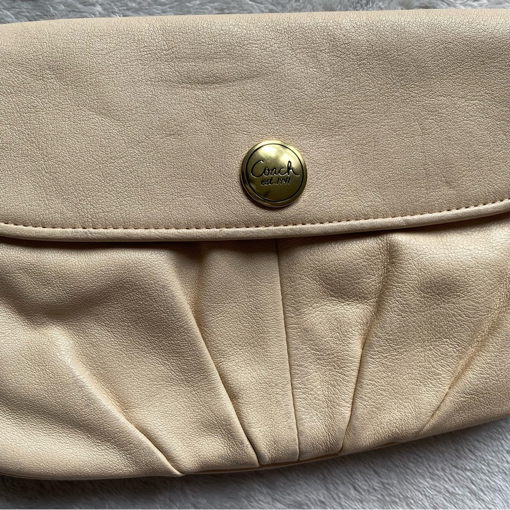 Coach Leather Wristlet